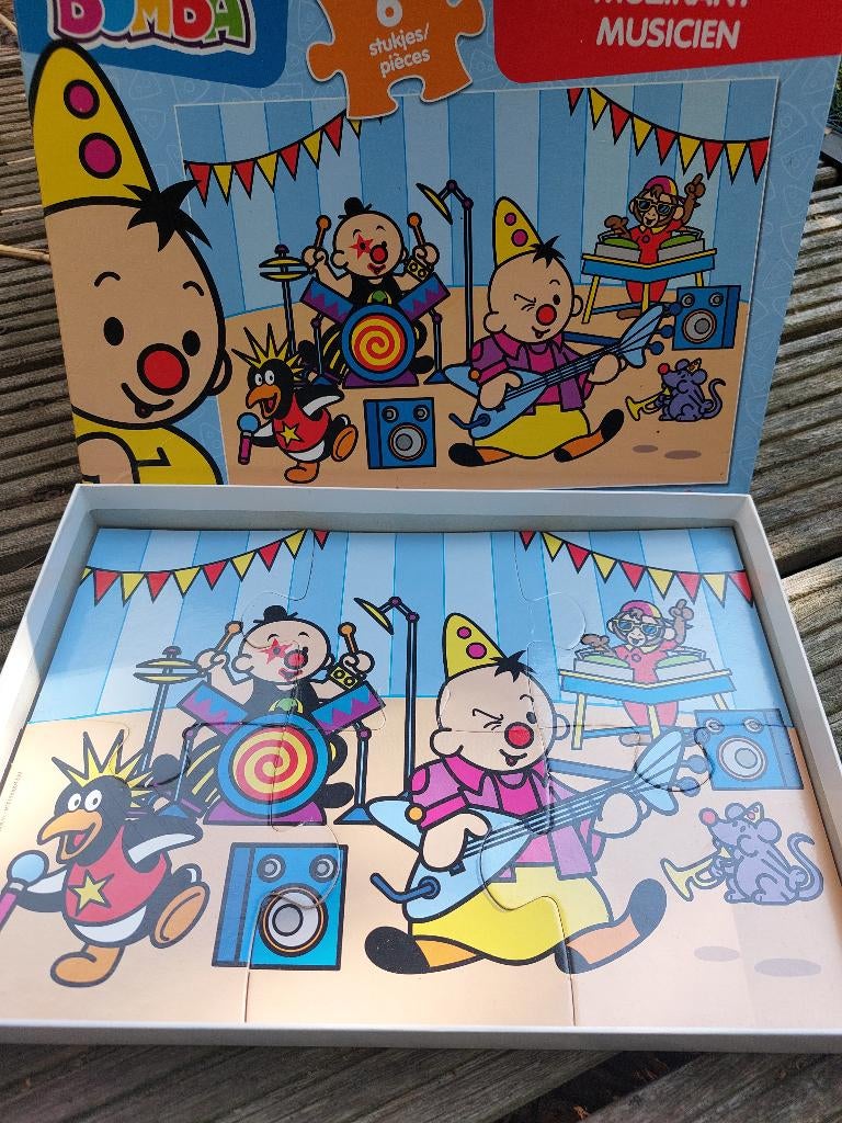 Bumpa puzzel, Ophalen, Minder dan 10 stukjes, Gebruikt, 6 maanden tot 2 jaar