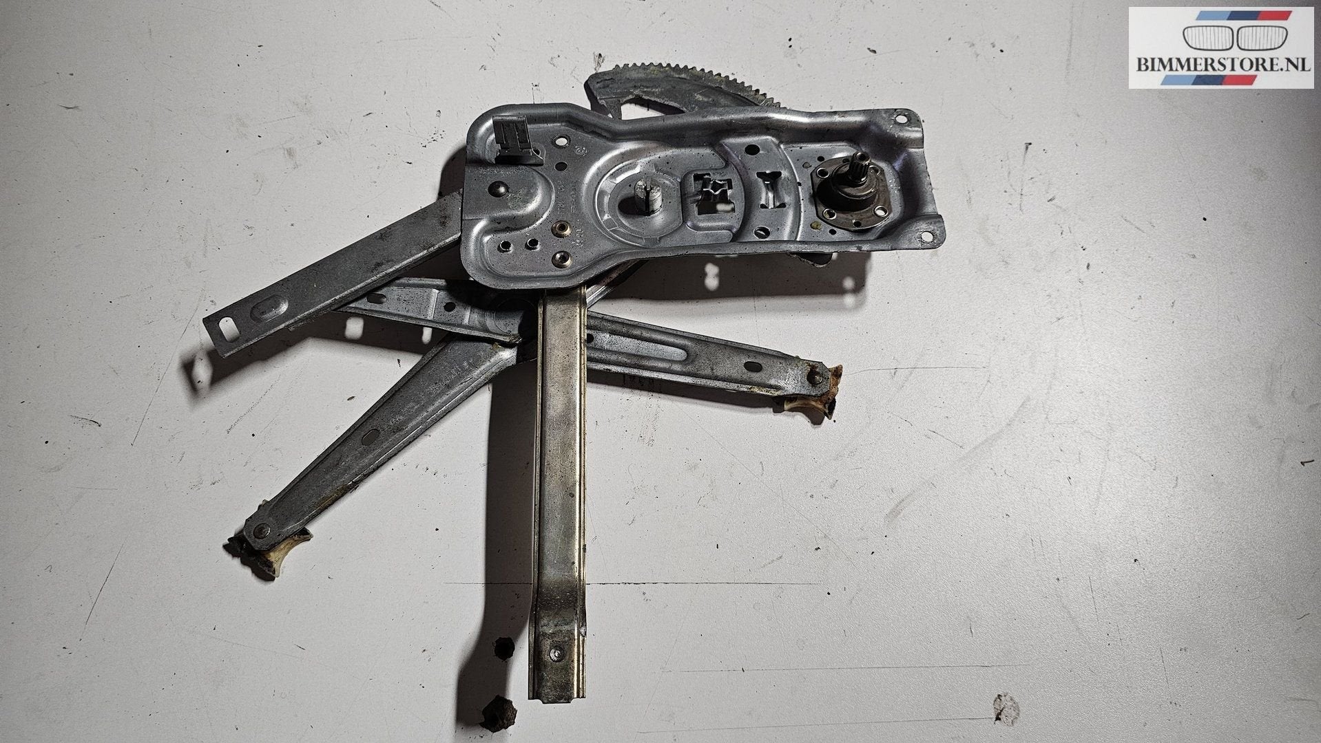 Raammechaniek linksachter hand BMW 5-serie E34 51341944063 1, Gebruikt, -, -, Ophalen of Verzenden