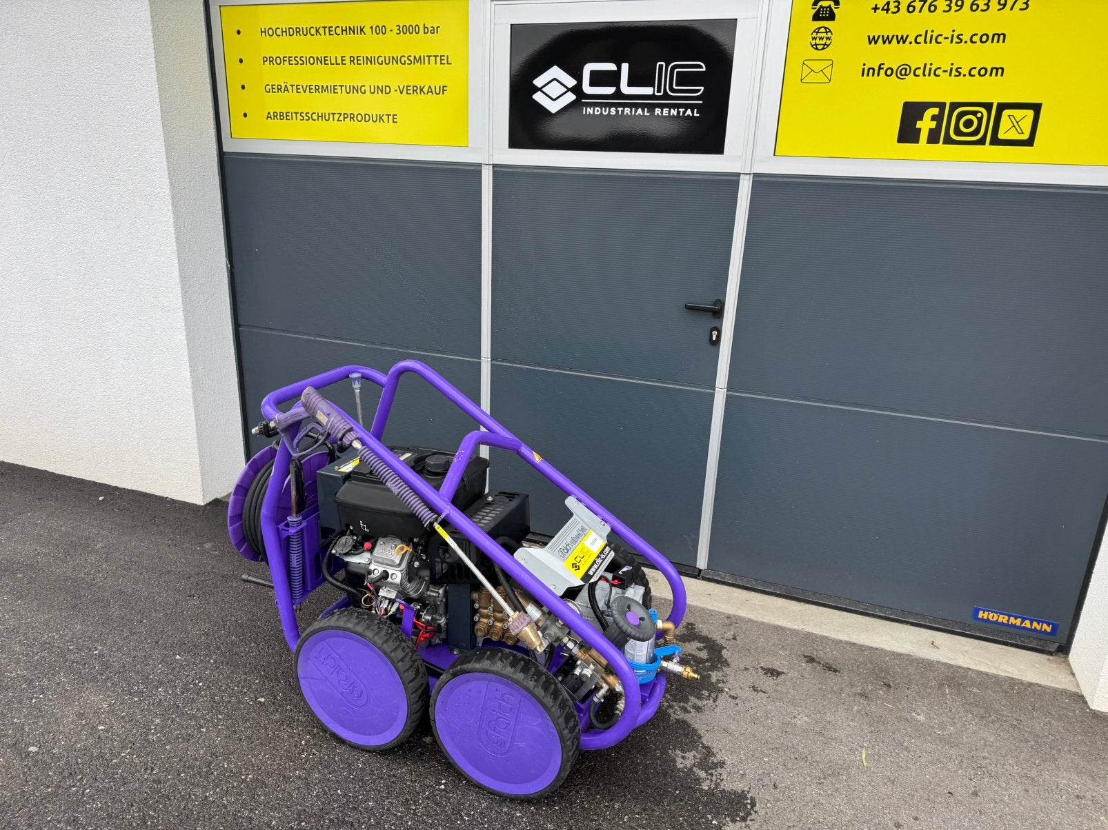 Falch Wheeljet 11 Hogedrukreiniger, Tuin en Terras, Hogedrukreinigers, Ophalen of Verzenden, Elektrisch