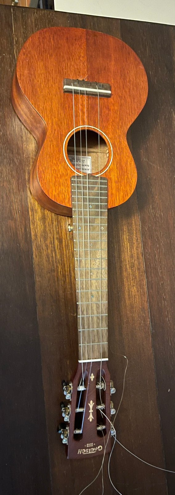 Tenor Ukelele Gretsch, Ophalen of Verzenden, Zo goed als nieuw, Overige typen
