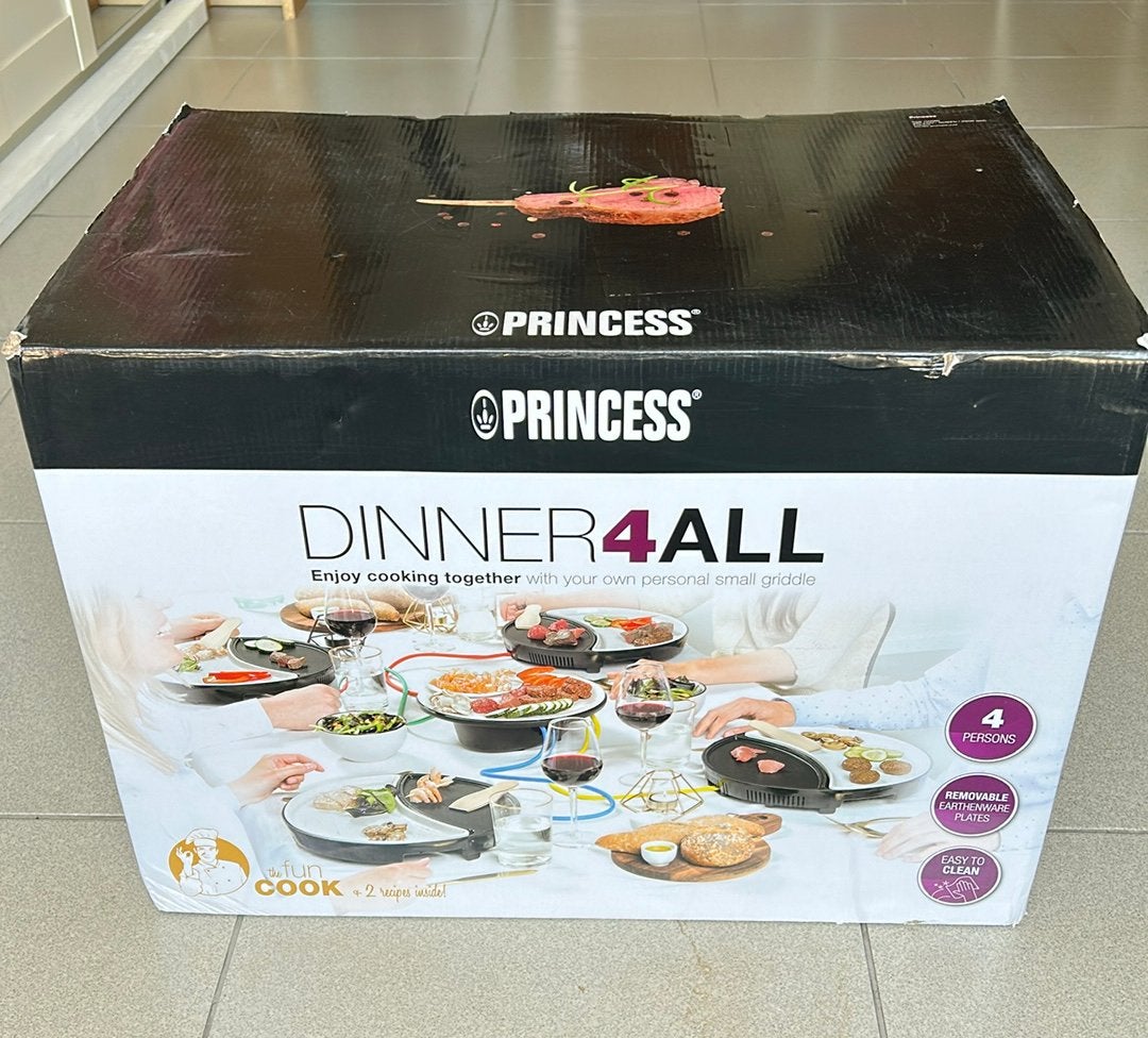 Princess Dinner4All gourmetstel, Ophalen, Nieuw, 4 t/m 7 personen