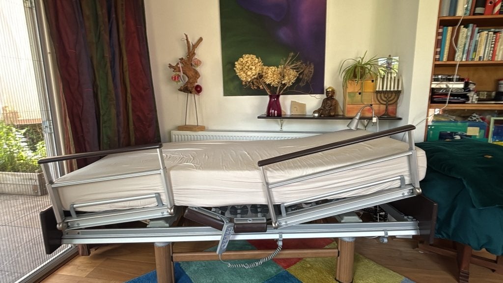 Hoog-laagbed met high resolution foam matras, Ophalen, Gebruikt