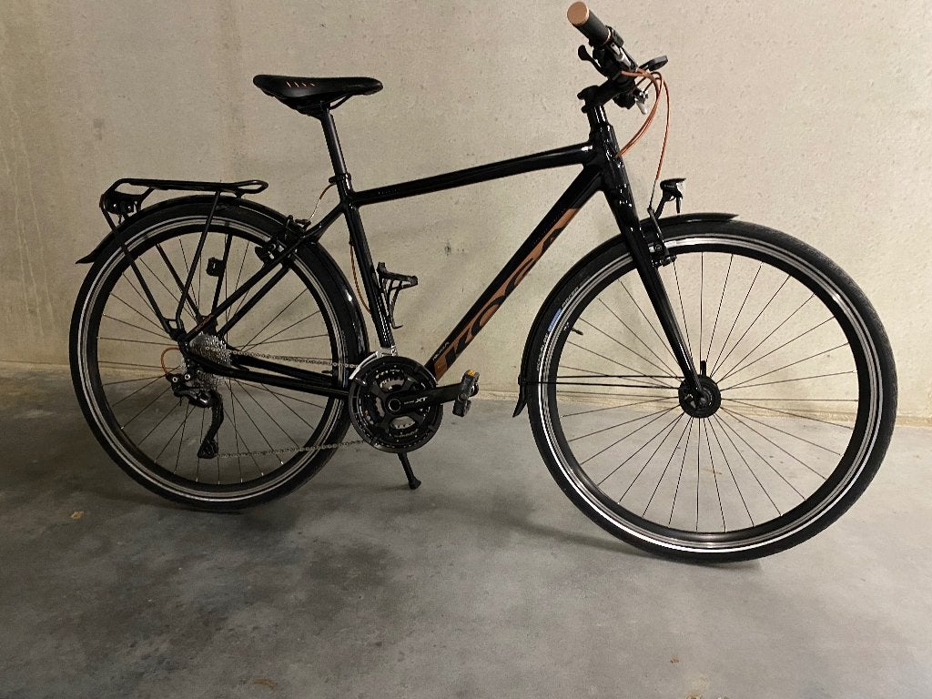 Koga F3 7.0 sport/toer/herenfiets, Ophalen, 28 inch, Velgrem, 49 tot 53 cm
