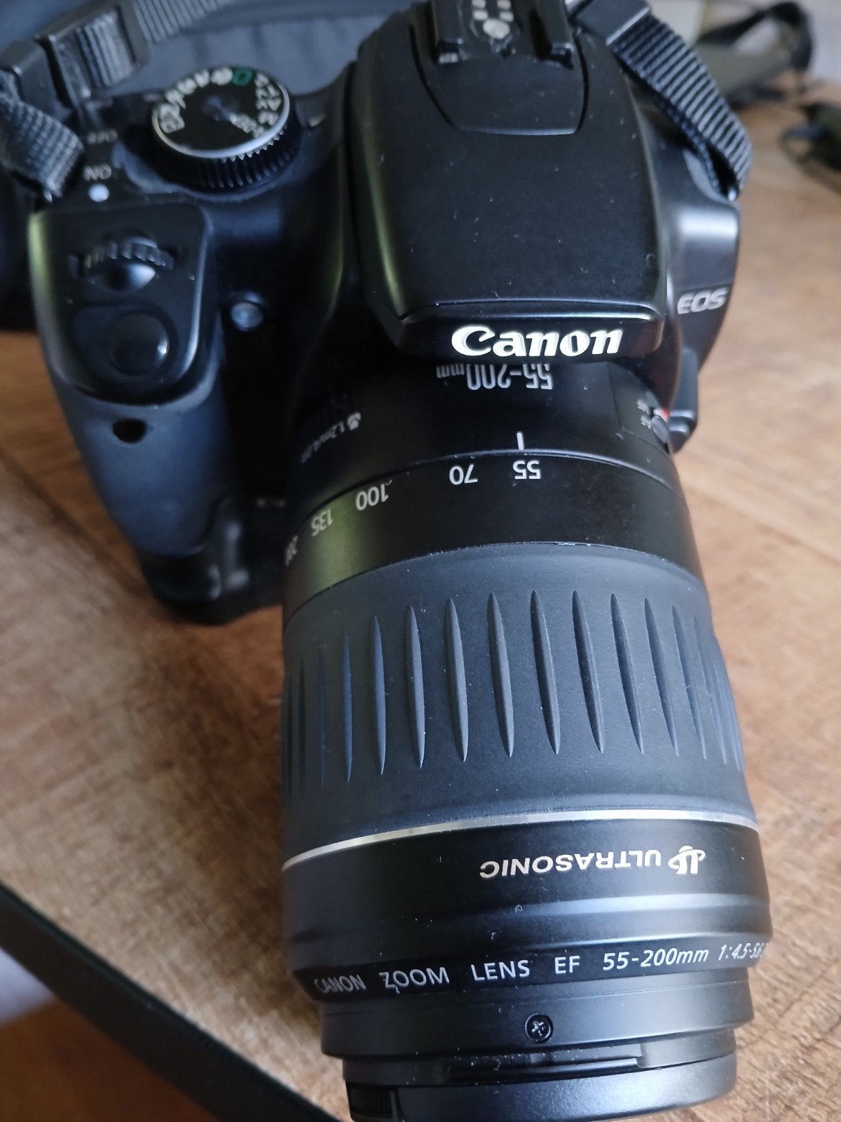 Canon EOS 400D Spiegelreflexcamera met 2 lenzen en tas, Audio, Tv en Foto, Fotocamera's Digitaal, Gebruikt, Spiegelreflex, Canon