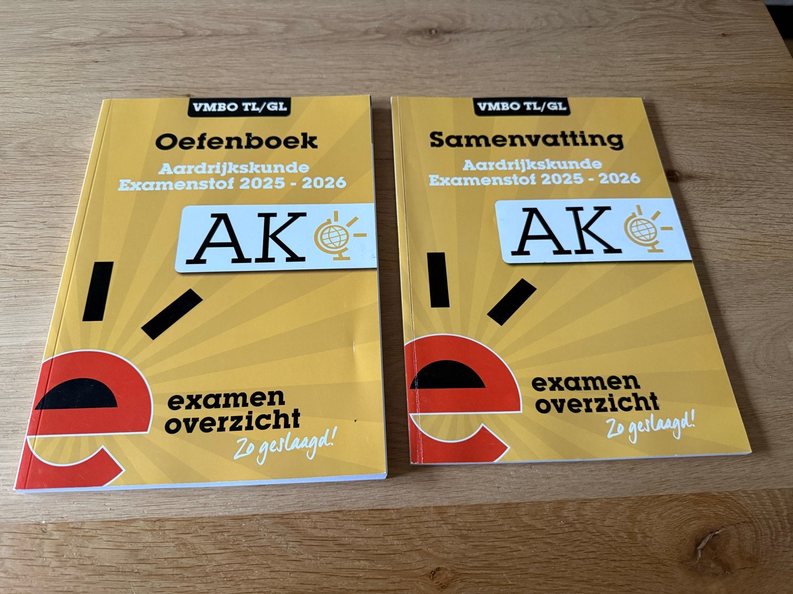Aardrijkskunde Examenoverzicht VMBO TL/GL 2025-2026, Ophalen of Verzenden, Zo goed als nieuw, VMBO, Aardrijkskunde