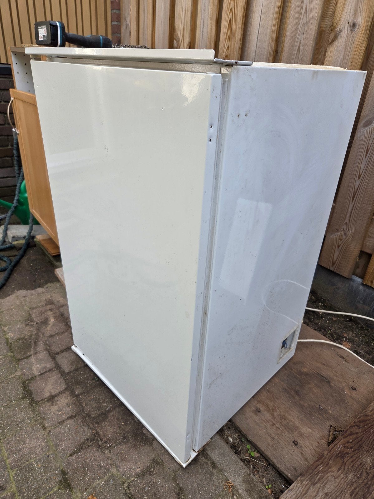 Inbouw koelkast, 75 tot 100 liter, 45 tot 60 cm, Ophalen, 85 tot 120 cm