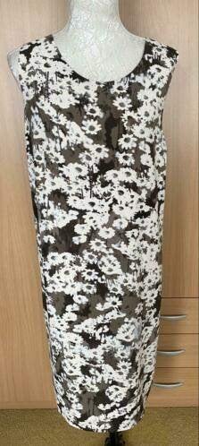 Monsoon, zomer jurk maat 48/50, Beige, Maat 46/48 (XL) of groter, Ophalen of Verzenden, Zo goed als nieuw