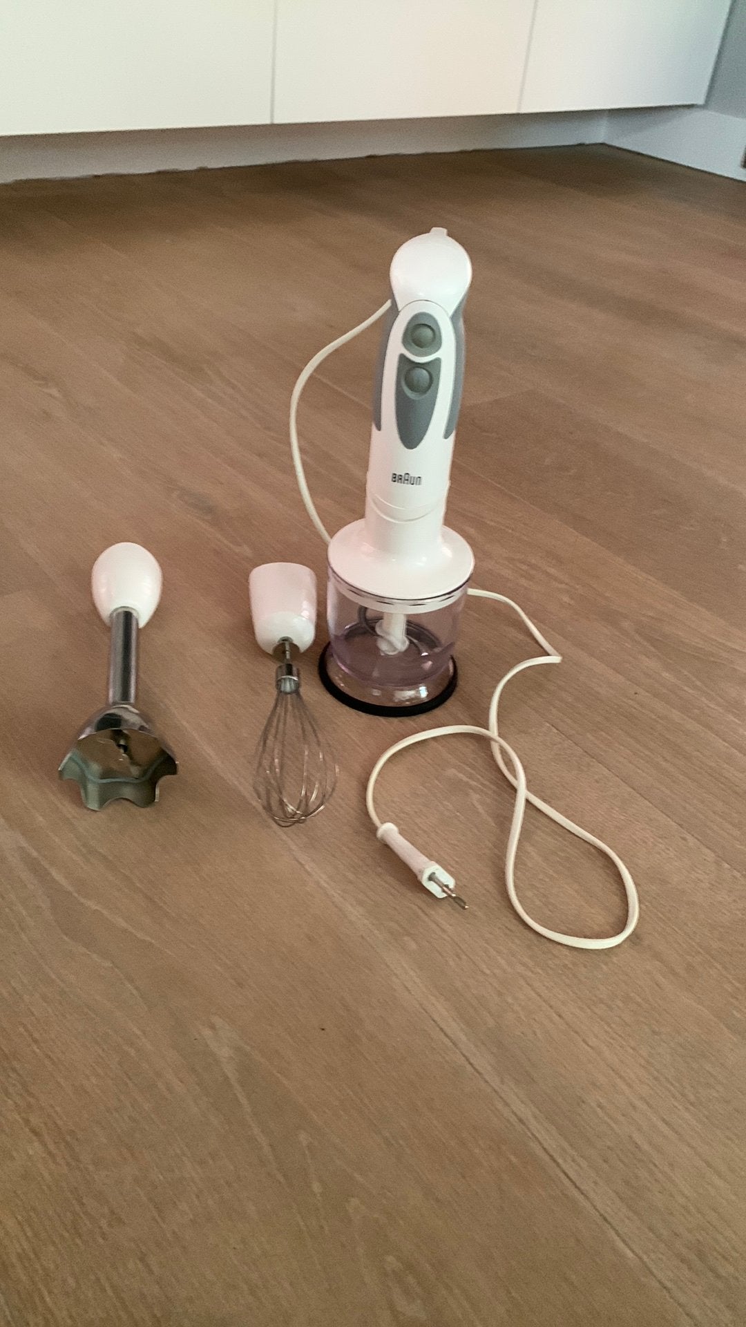 Staafmixer Braun, Minder dan 1 liter, Verzenden, Zo goed als nieuw, 2 snelheden