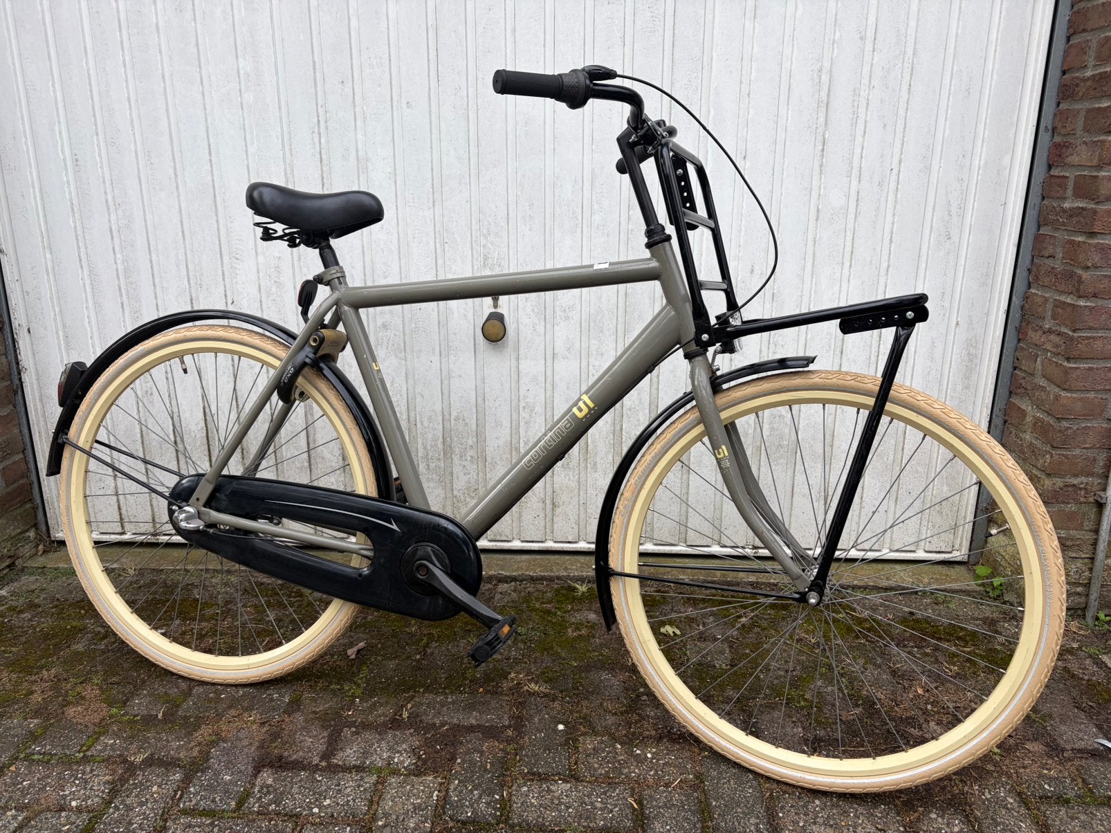 Cortina U1 -Herenfiets-Nieuwe banden-Achteruit traprem-56cm, Overige merken, Versnellingen, Ophalen of Verzenden, Zo goed als nieuw