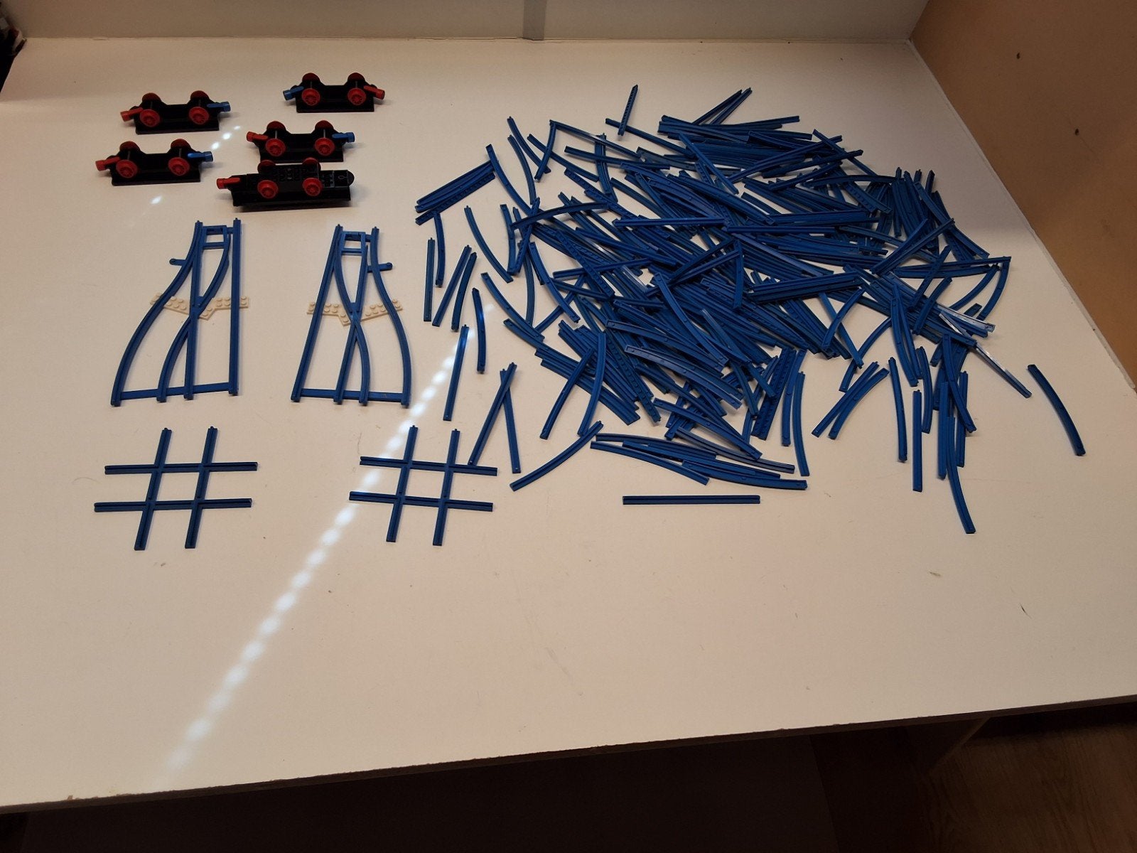 Lego rails en trein onderdelen, Ophalen of Verzenden, Gebruikt