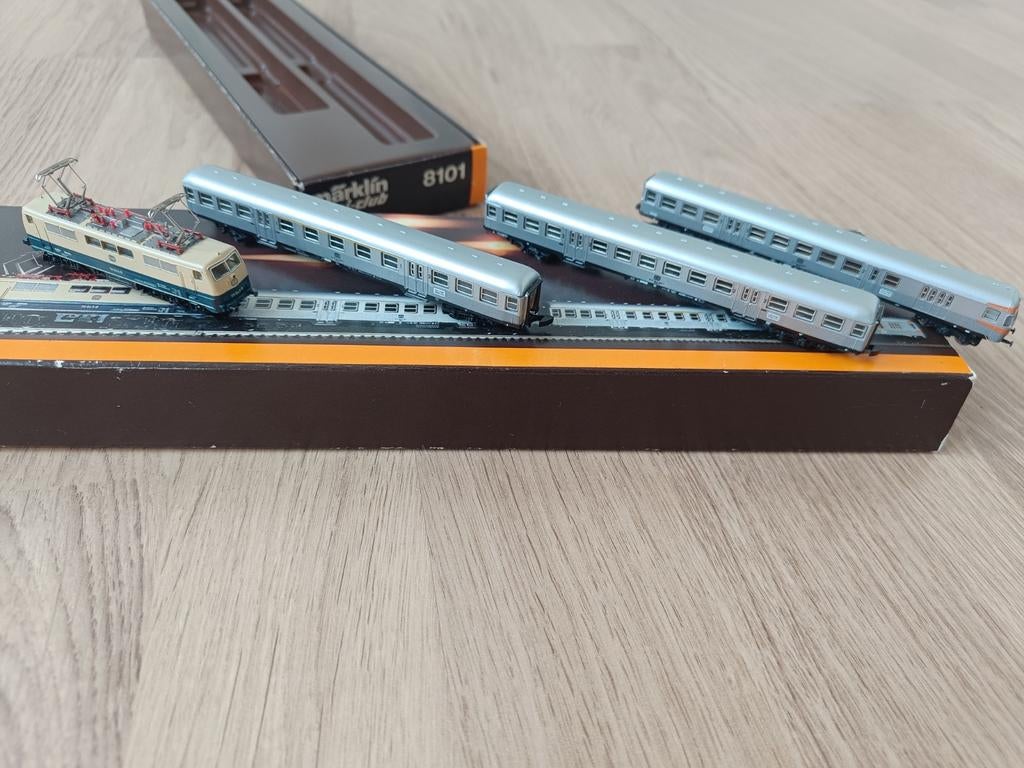 Märklin Z Mini-Club 8101 Treinset, Gelijkstroom, Ophalen of Verzenden, Analoog, Märklin