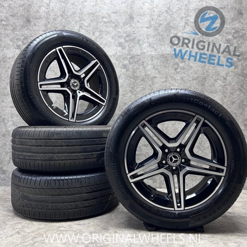 20 inch originele AMG velgen + zomerbanden Mercedes GLE