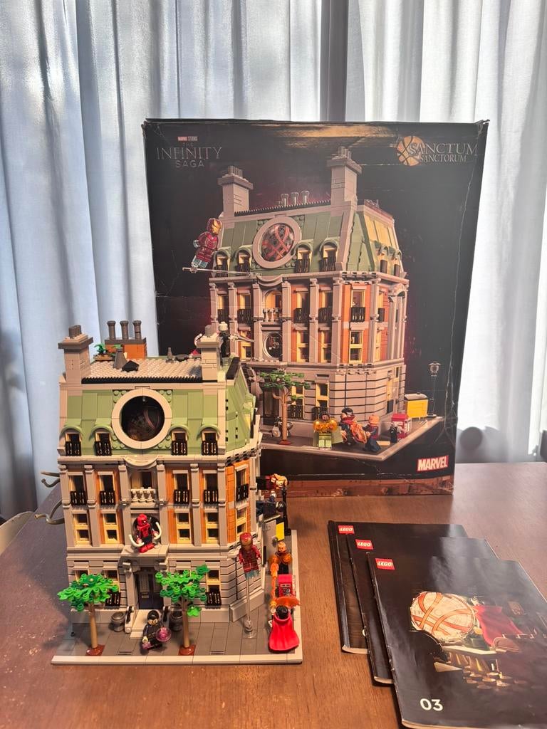 LEGO Marvel 76218 Sanctum Sanctorum, met doos, Ophalen of Verzenden, Zo goed als nieuw
