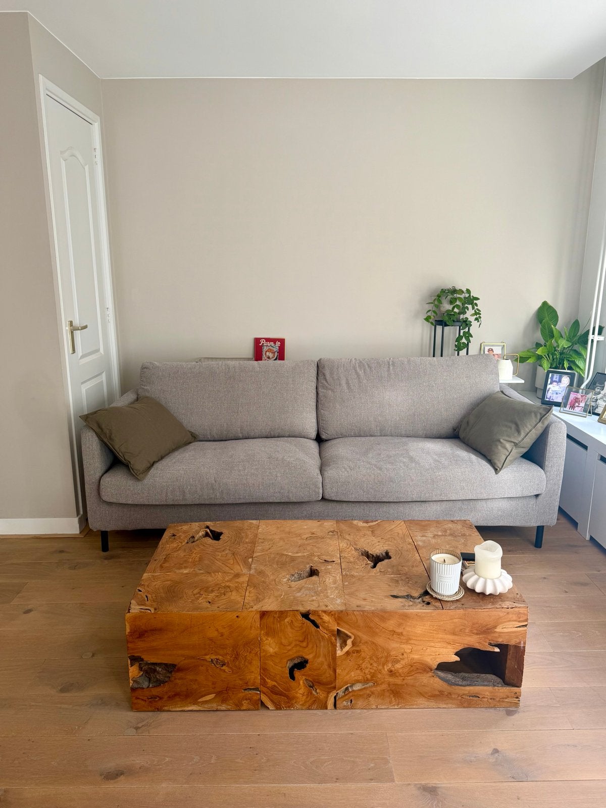 Luxury sofa - 218cm, new!, Huis en Inrichting, Ophalen, Driepersoons, 75 tot 100 cm, Zo goed als nieuw