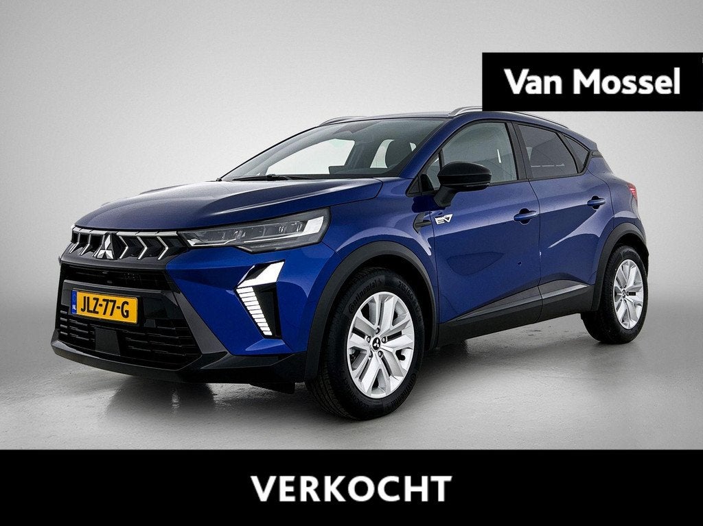 Mitsubishi ASX 1.8 HEV AT Intense | 1e-EIG. | Cam | LMV | St, Auto's, Mitsubishi, 12 maanden, Stof, 4 cilinders, Blauw