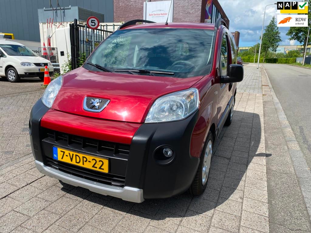 Peugeot Bipper 1.4 HDi XT, Apk, Nap, Goed rijdend Inruil mog, Voorwielaandrijving, Gebruikt, Zwart, 4 cilinders