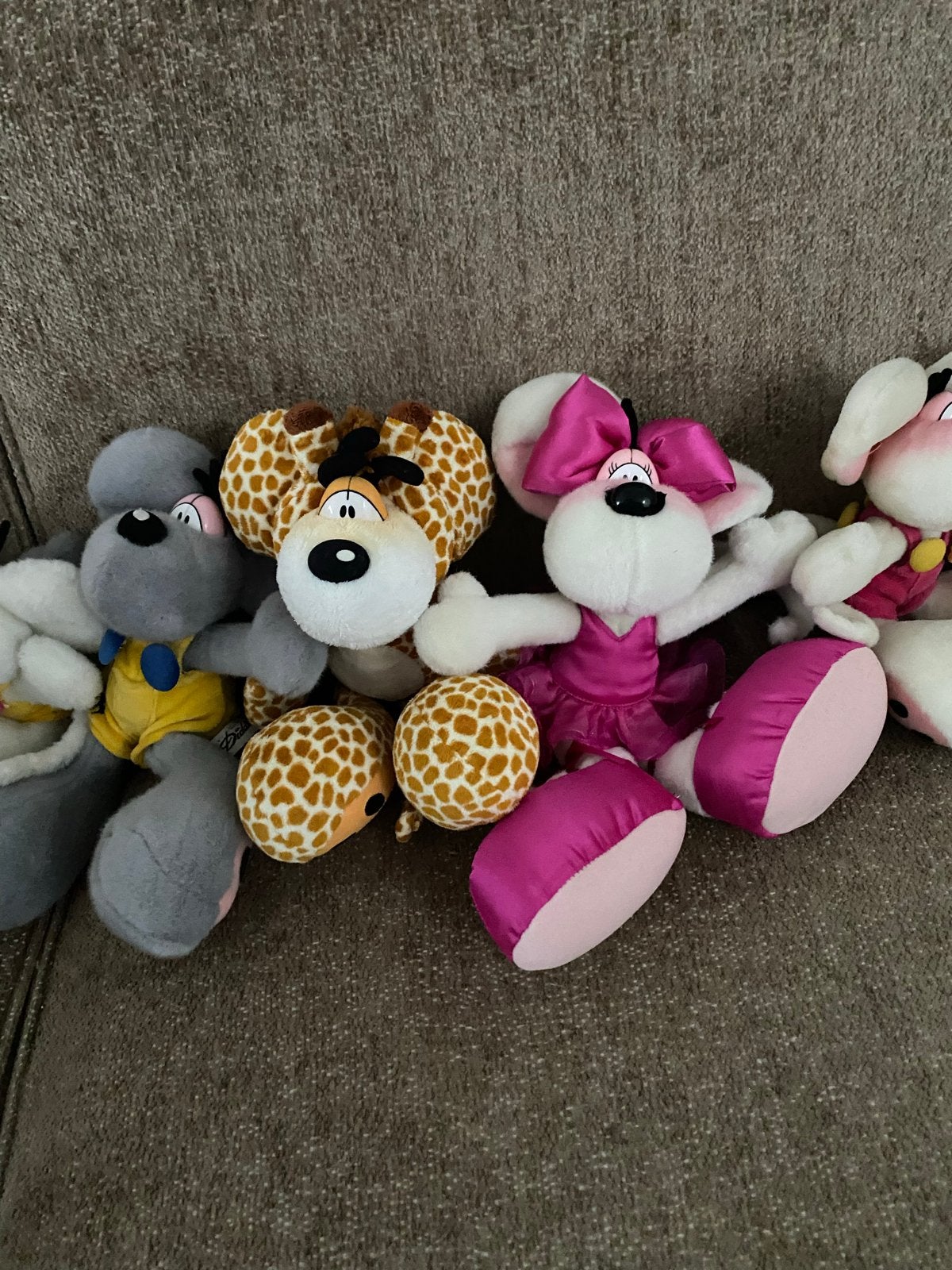 Diddle knuffels, Disney, Overige typen, Grijs, Ophalen of Verzenden