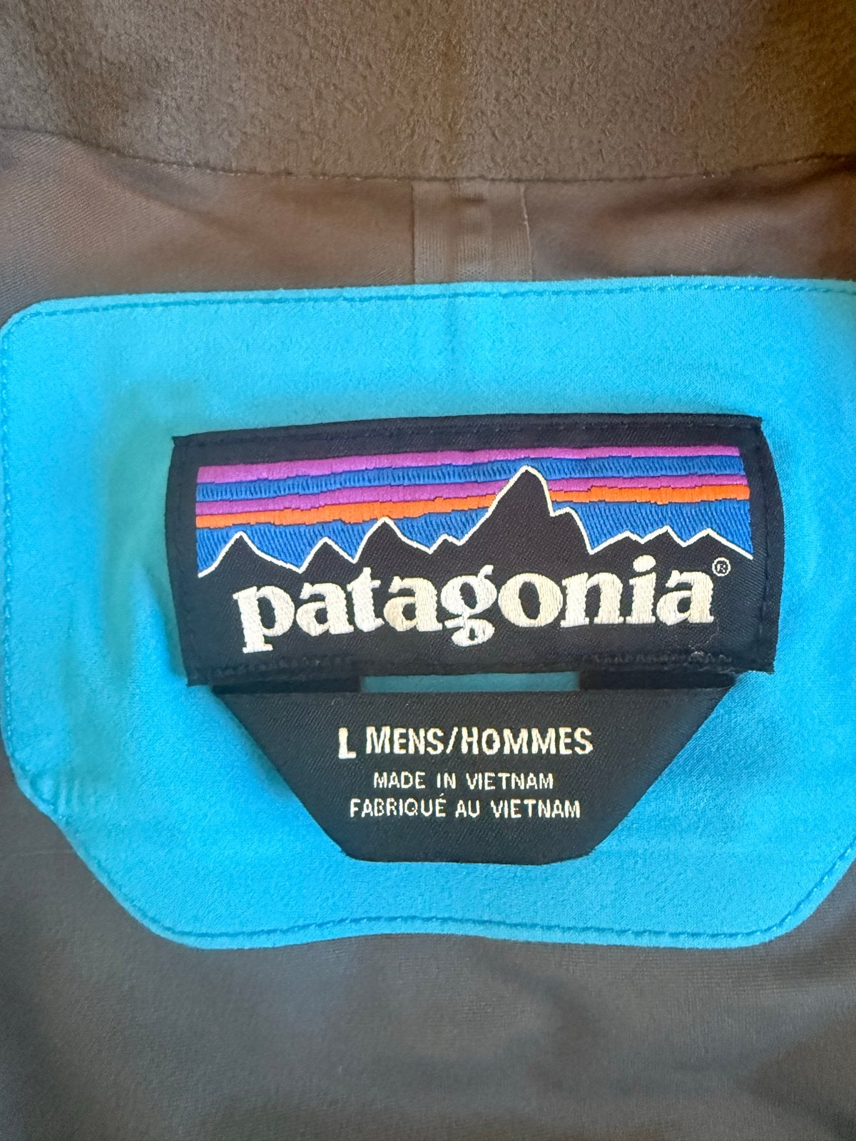 Patagonia heren ski-jas/shell jas, maat L, blauw, Ophalen of Verzenden, Zo goed als nieuw, Maat 52/54 (L), Jack