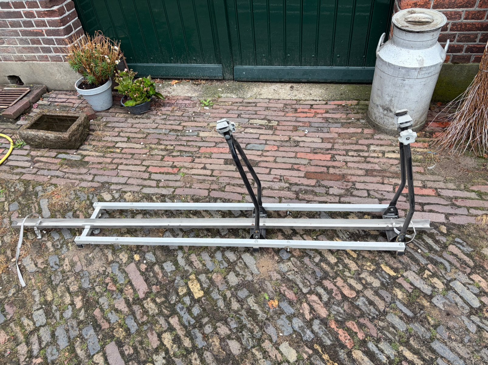 Fietsendrager tandem, Ophalen, Gebruikt