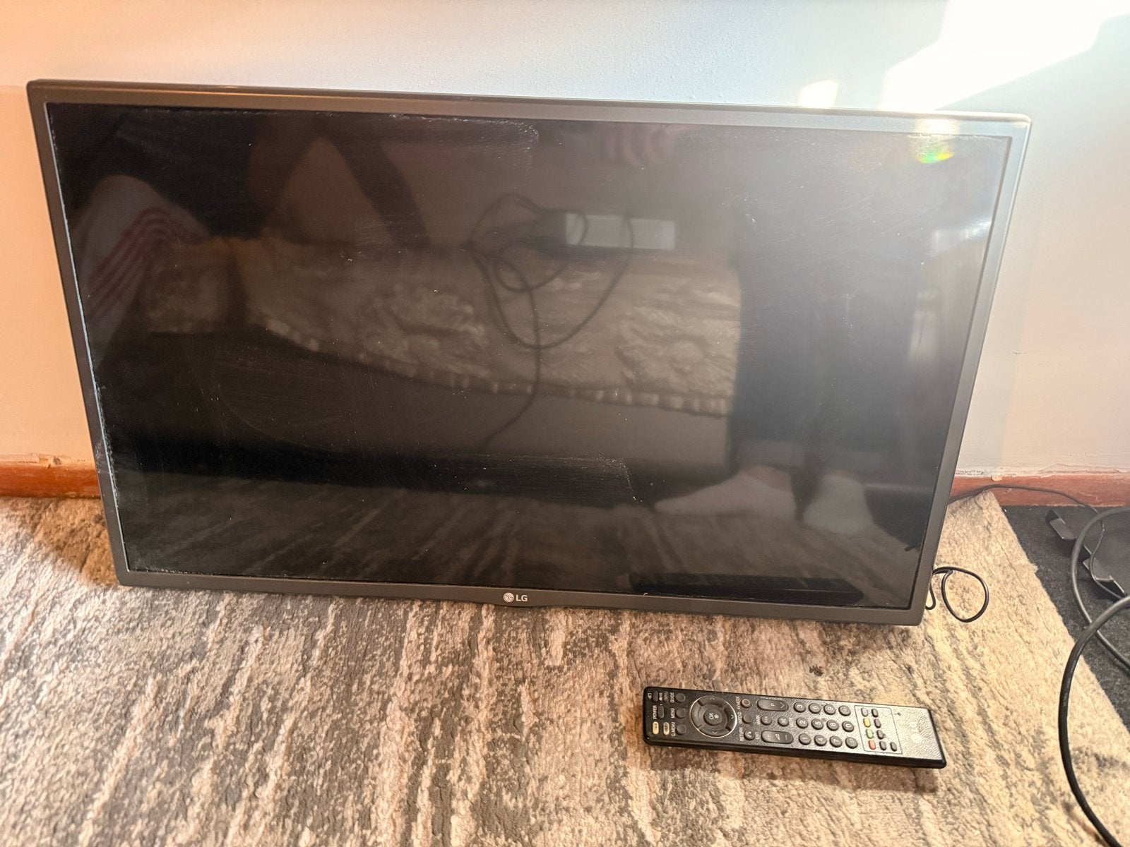 LG TV met afstandsbediening, Ophalen, Gebruikt, 80 tot 100 cm, LG