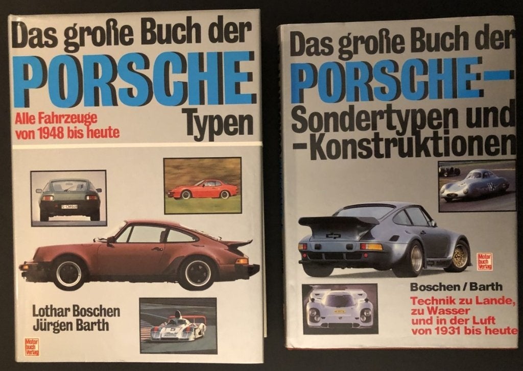 Das grosse Buch der Porsche Typen Sondertypen Konstruktionen, Boeken, Ophalen, Lothar Boschen en Jürgen Barth, Zo goed als nieuw