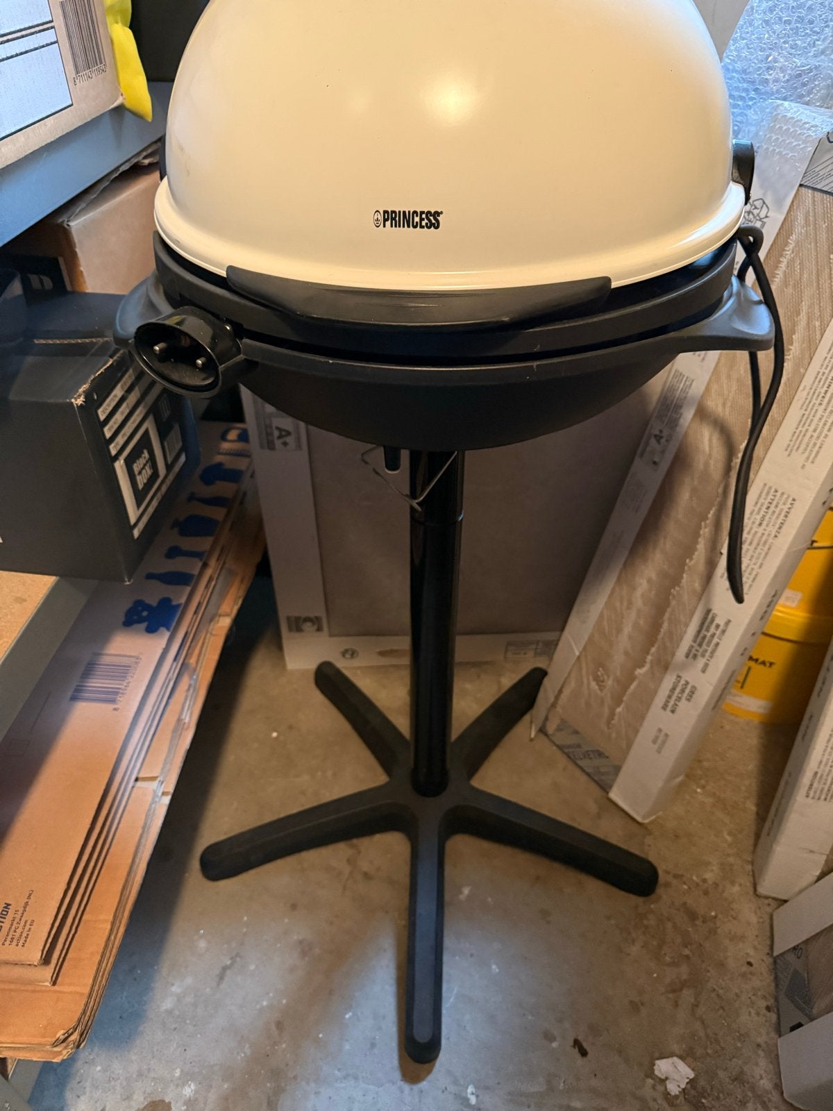 Princess Elektrische BBQ met standaard, Ophalen, Gebruikt