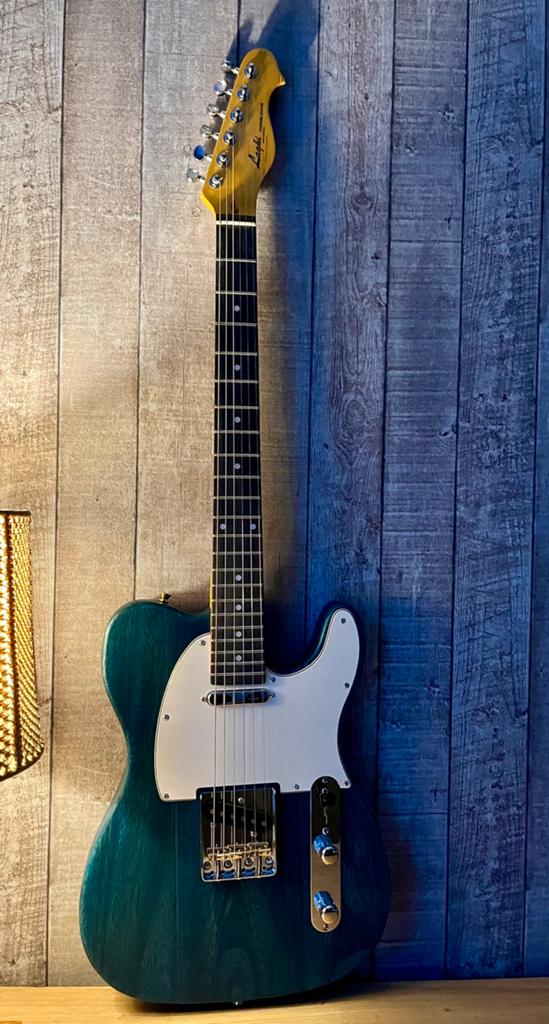 Laghi Telecaster 2025 - Velvet green Made in Belgium, Verzenden, Zo goed als nieuw