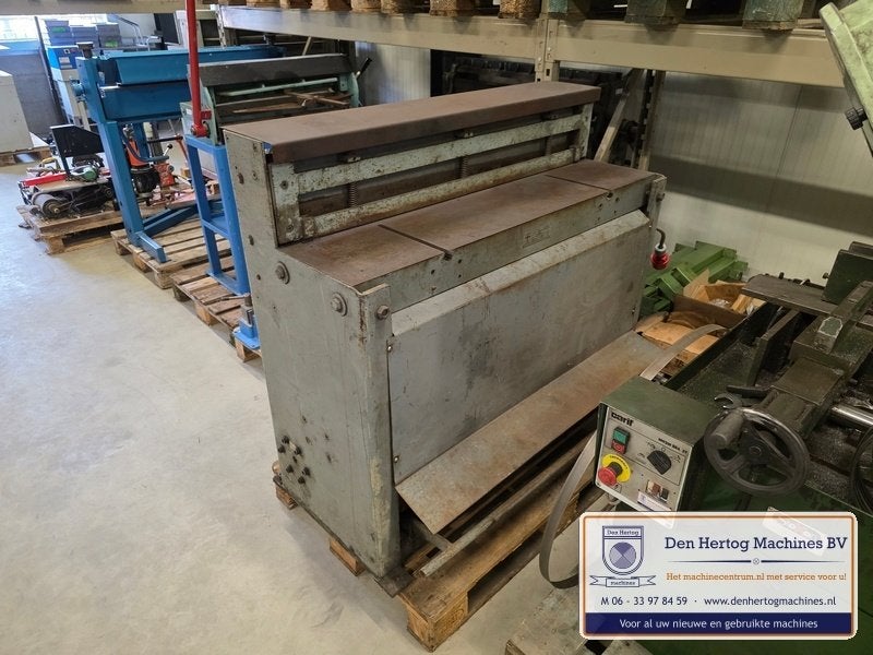 Knipschaar plaatschaar compact 2-3-4mm guillotineschaar JORG, Ophalen, Gebruikt
