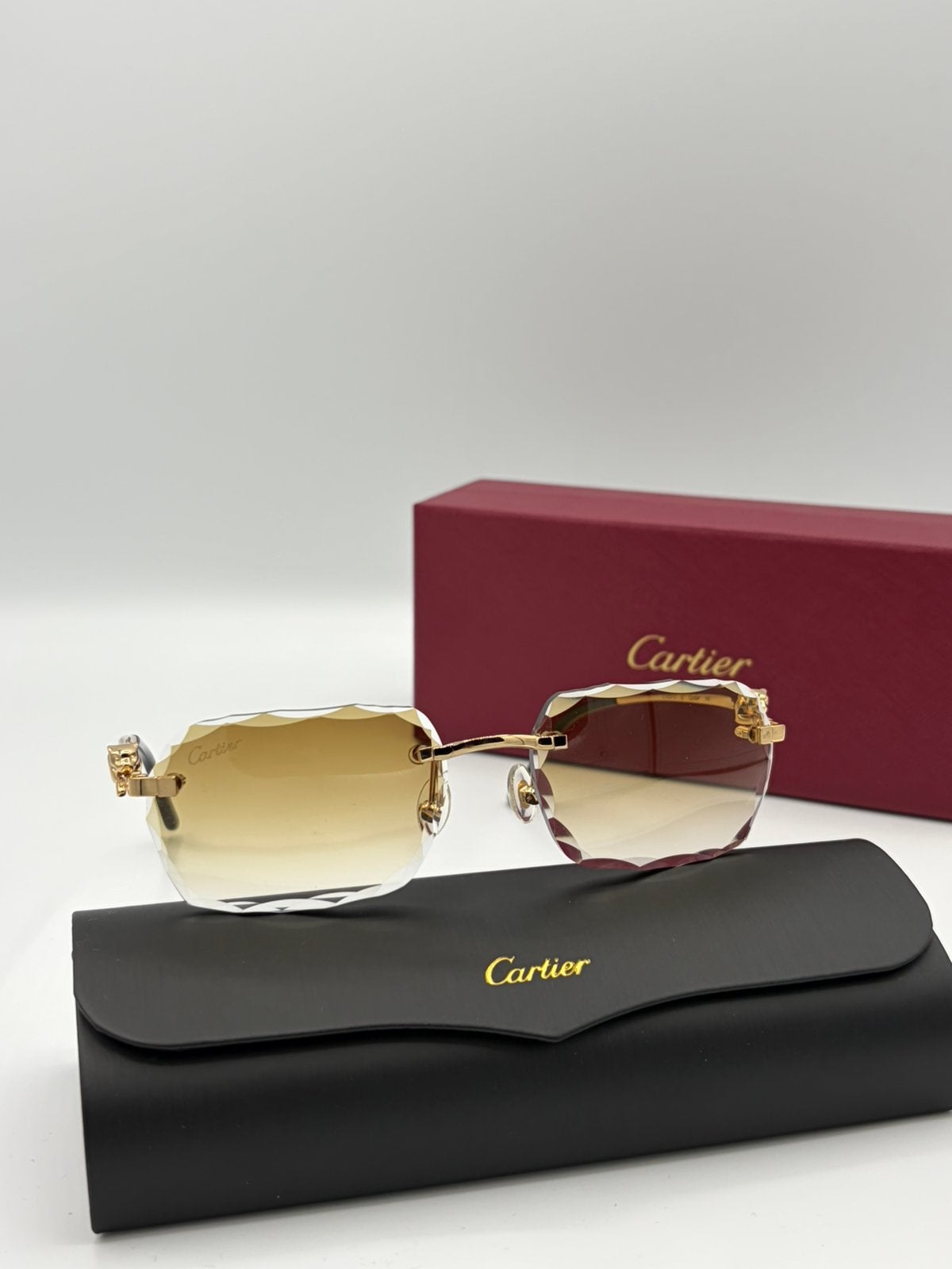 Cartier Panthera Goud/Bruin, Sieraden, Tassen en Uiterlijk, Overige merken, Bruin, Nieuw, Ophalen of Verzenden