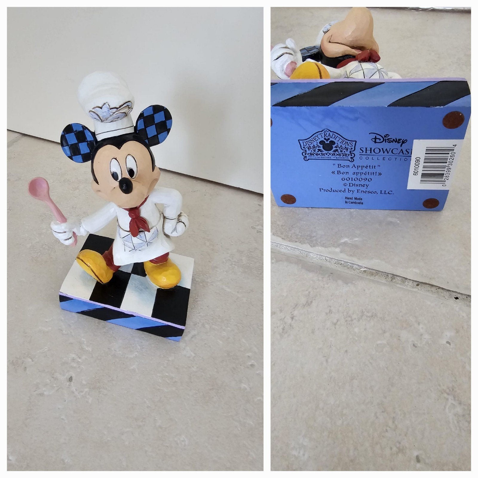 Te koop Disney showcase Mickey Mouse, Verzamelen, Ophalen, Mickey Mouse, Beeldje of Figuurtje