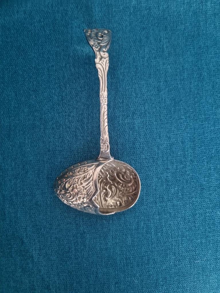 Gero 90 verzilverd theezeefje, Antiek en Kunst, Ophalen of Verzenden