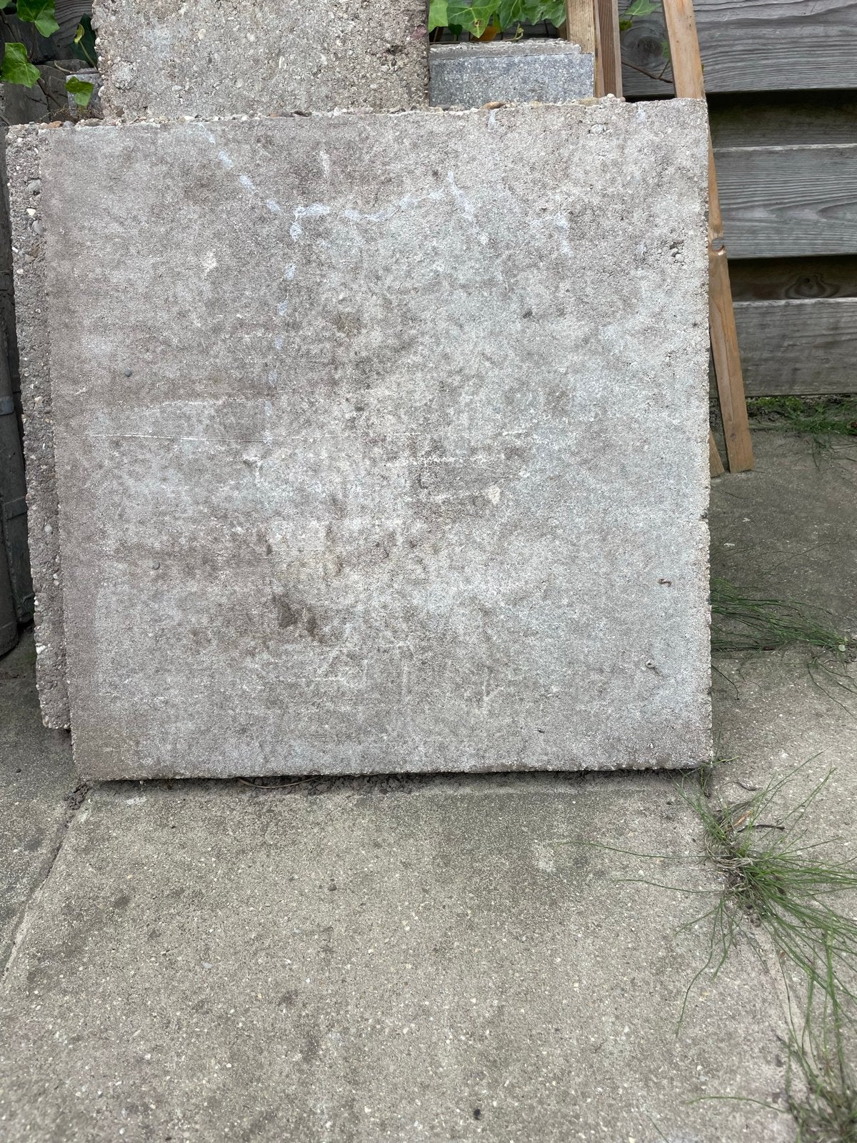 Betontegels 50x50, Tuin en Terras, Ophalen, Gebruikt, Minder dan 5 m², Beton