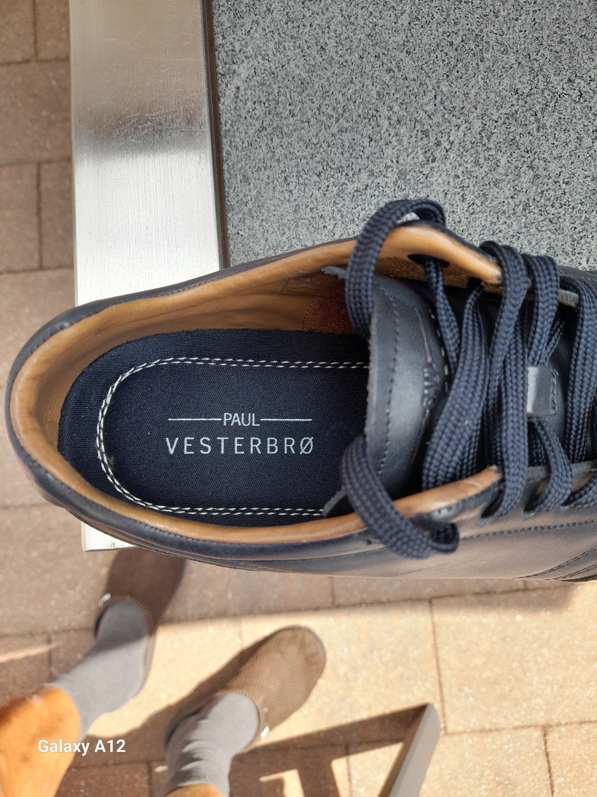 Paul Vesterbro origineel lederen sneakers - Nieuw!, Paul Vesterbro, Blauw, Nieuw, Ophalen of Verzenden