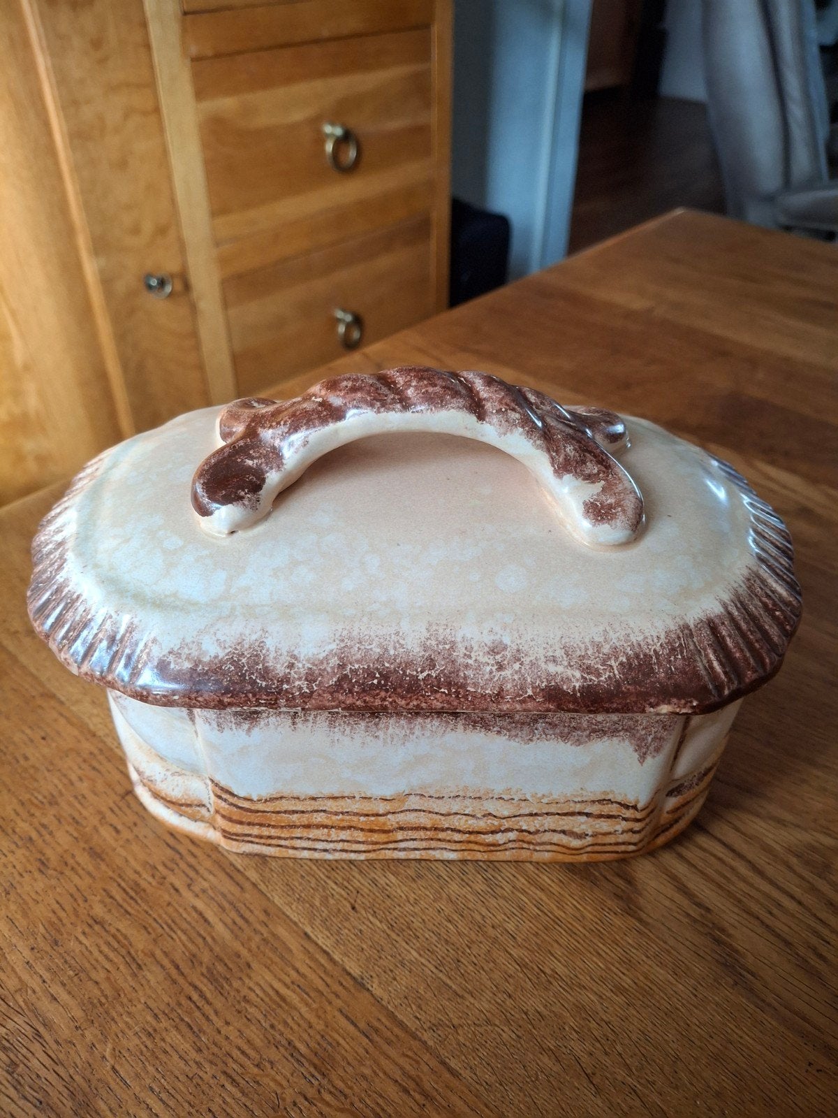 Elsterwerda botervloot of als bonbon trommel, Ophalen of Verzenden