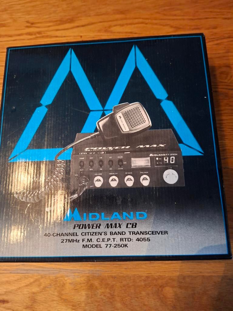 Midland  power max cb, Ophalen of Verzenden, Nieuw