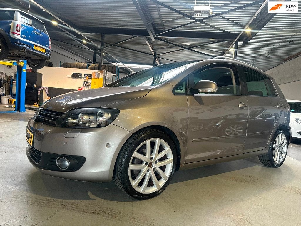 Volkswagen Golf Plus 1.4 TSI Highline/Dealer onderhouden/Sch, Auto's, Volkswagen, Euro 5, Gebruikt, Bruin, 122 pk
