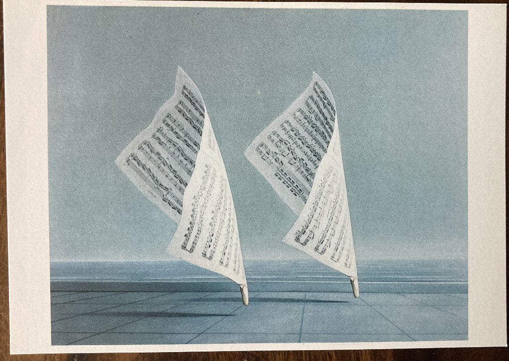 Kunstkaarten, Verzamelen, Ophalen of Verzenden, 1960 tot 1980, Ongelopen, Overige thema's