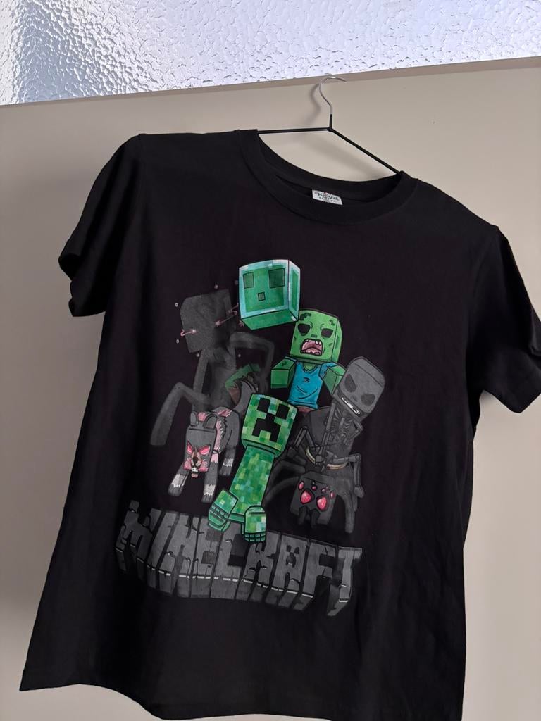 Shirt Minecraft, Kleding | Heren, T-shirts, Ophalen of Verzenden, Nieuw, Overige maten, Zwart