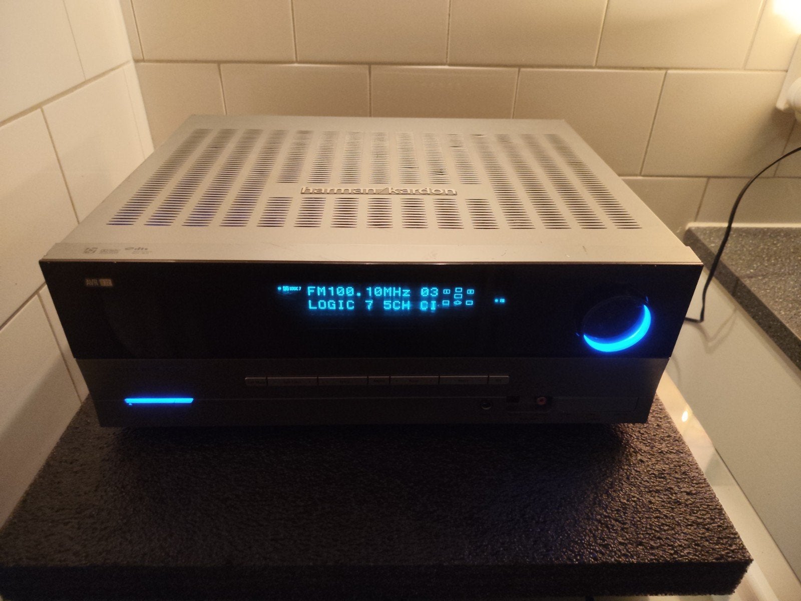 Harman/Kardon AVR 240 Receiver - 7.1 Surround Sound, Gebruikt, 120 watt of meer, Ophalen, Overige merken