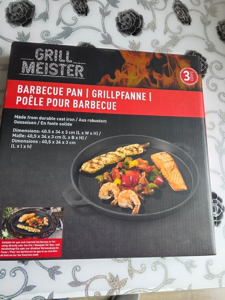 Barbecue Pan, Ophalen, Nieuw