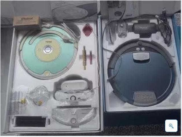 iRobot Roomba 534 Robotstofzuiger en Scooba 385 Dweilrobot, Ophalen, Zo goed als nieuw, Robotstofzuiger, Minder dan 1200 watt