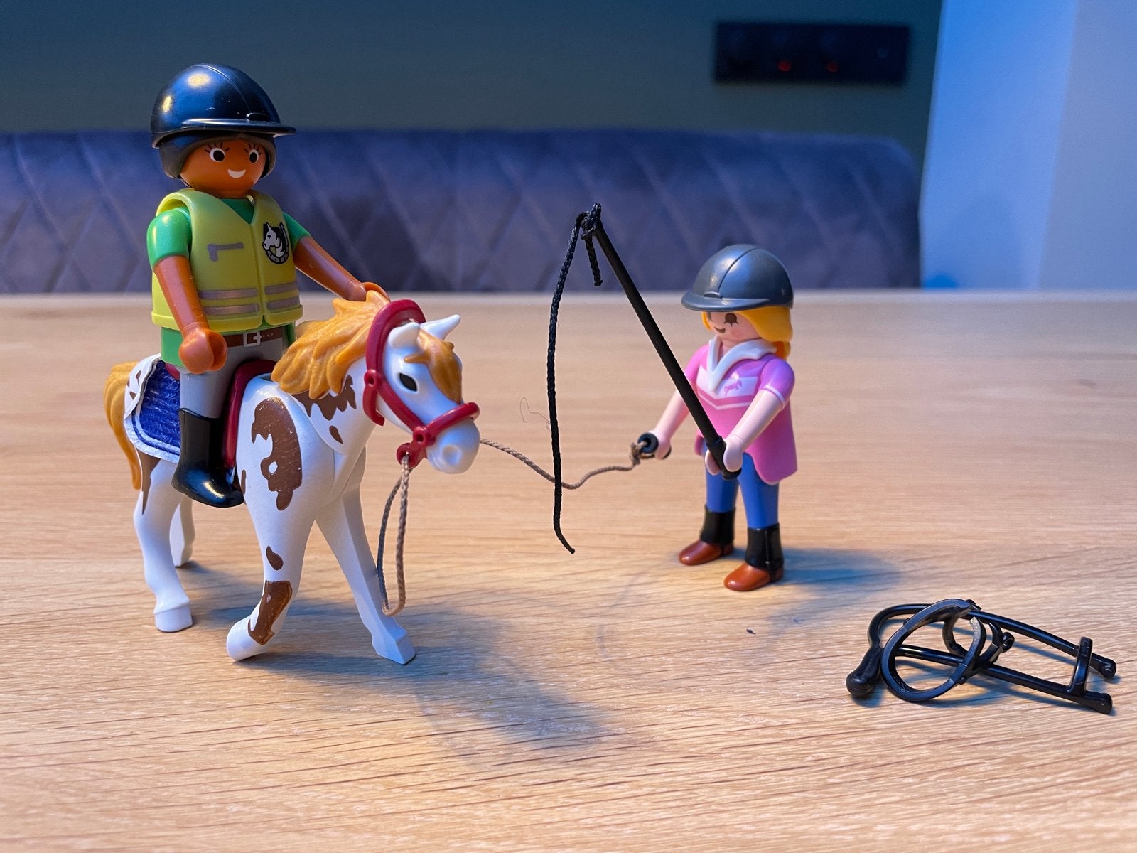 Playmobil Paardrij Instructrice 9258 (Compleet), Complete set, Ophalen of Verzenden, Zo goed als nieuw, Country