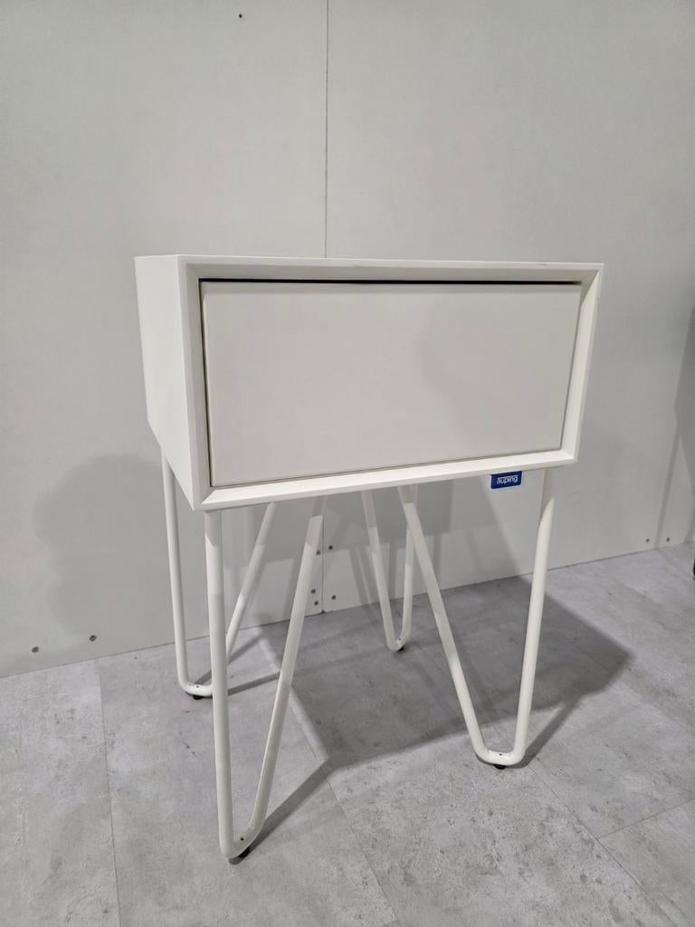 Showroom Auping Pixel Nachtkastje, Ophalen of Verzenden, Zo goed als nieuw, Minder dan 45 cm