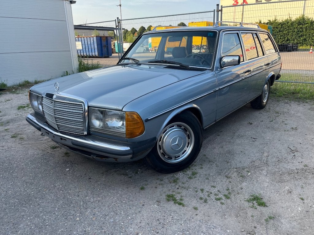Mercedes 200-serie w123 280TE automaat opknapper, Auto's, Automaat, Blauw, Mercedes-Benz, Blauw