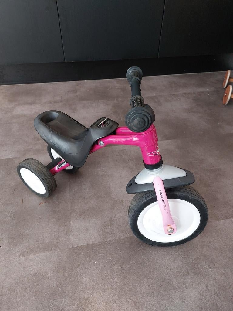 Leuke Puky loopfiets met dubbele achterwielen, Ophalen of Verzenden, Gebruikt, Loopfiets