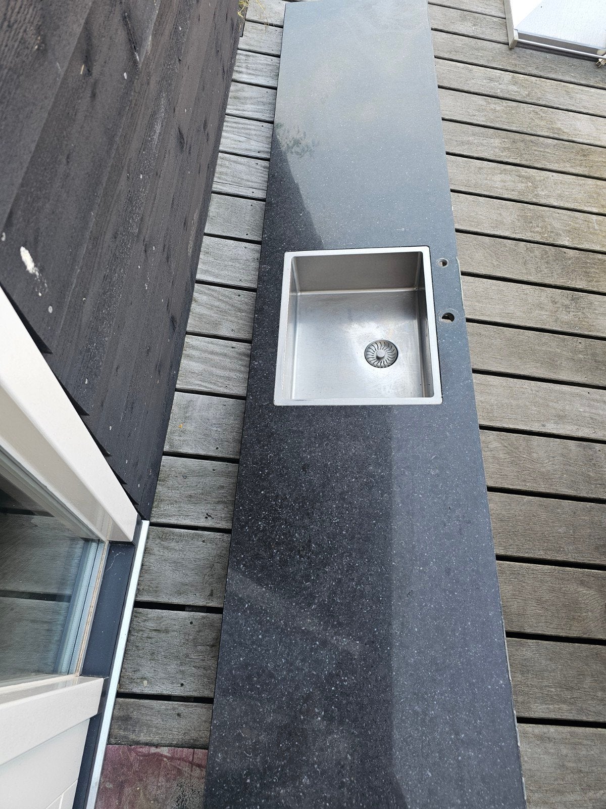 Composiet aanrechtbladen met RVS wasbak, Ophalen