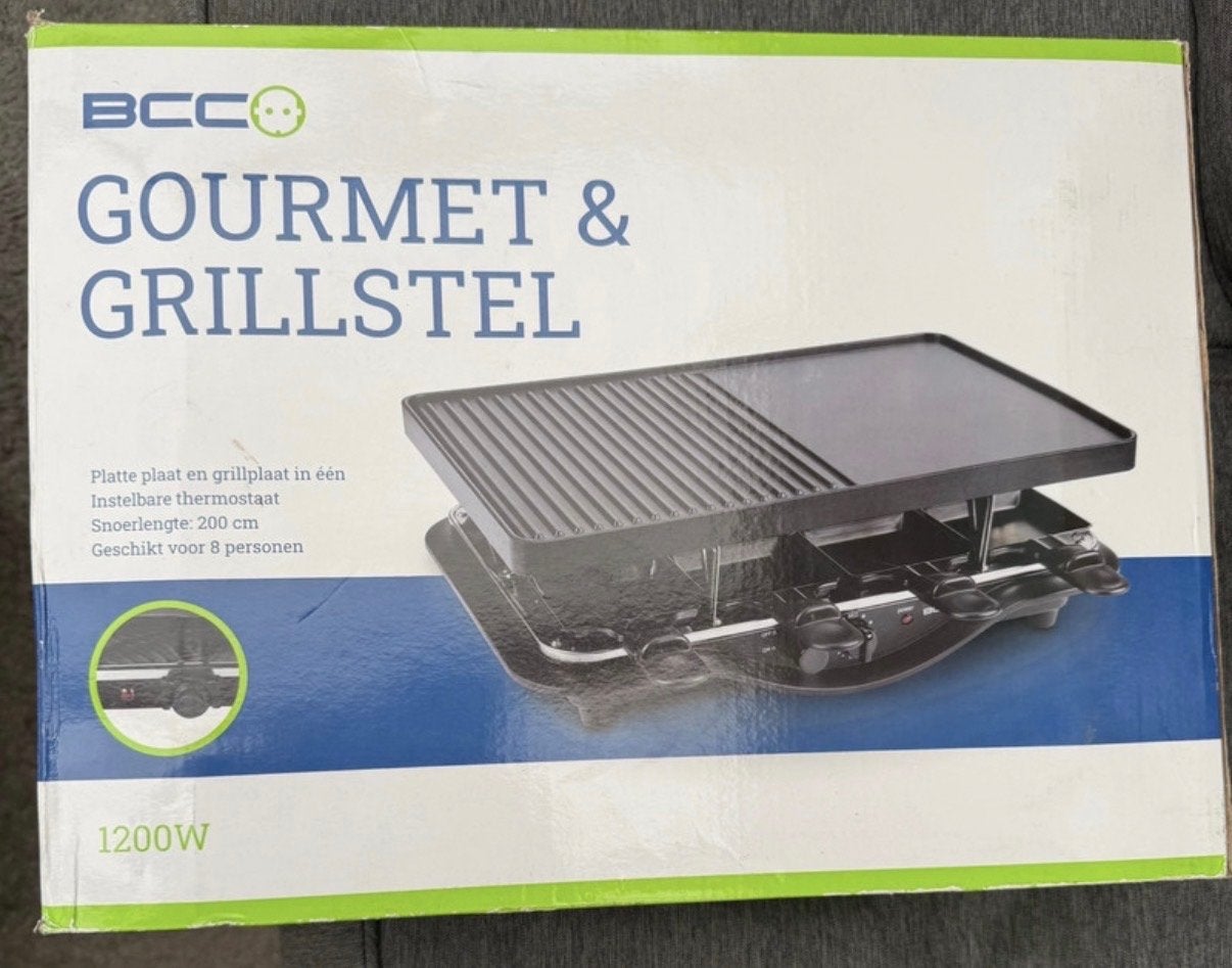 BCC Gourmet & Grillstel - Nieuw in doos, Ophalen of Verzenden, Nieuw, 8 personen of meer