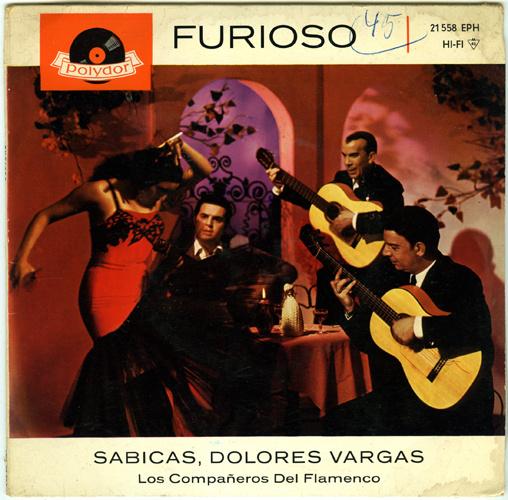 Furioso - Sabicas, Dolores Vargas, Ophalen of Verzenden, Zo goed als nieuw, Wereldmuziek