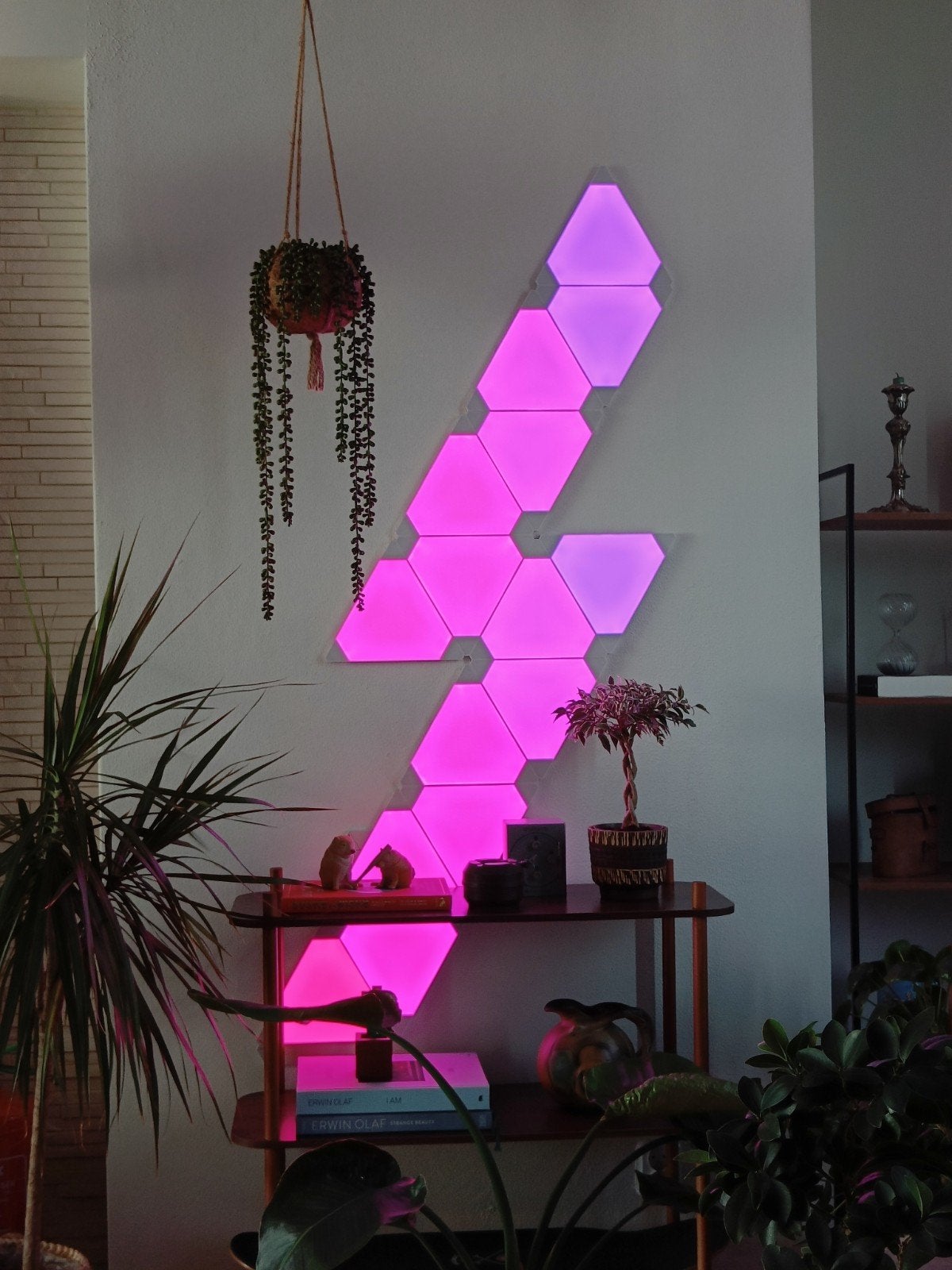 Nanoleaf 15 panelen, Huis en Inrichting, Overige merken, Meerkleurig, Ophalen of Verzenden, Zo goed als nieuw