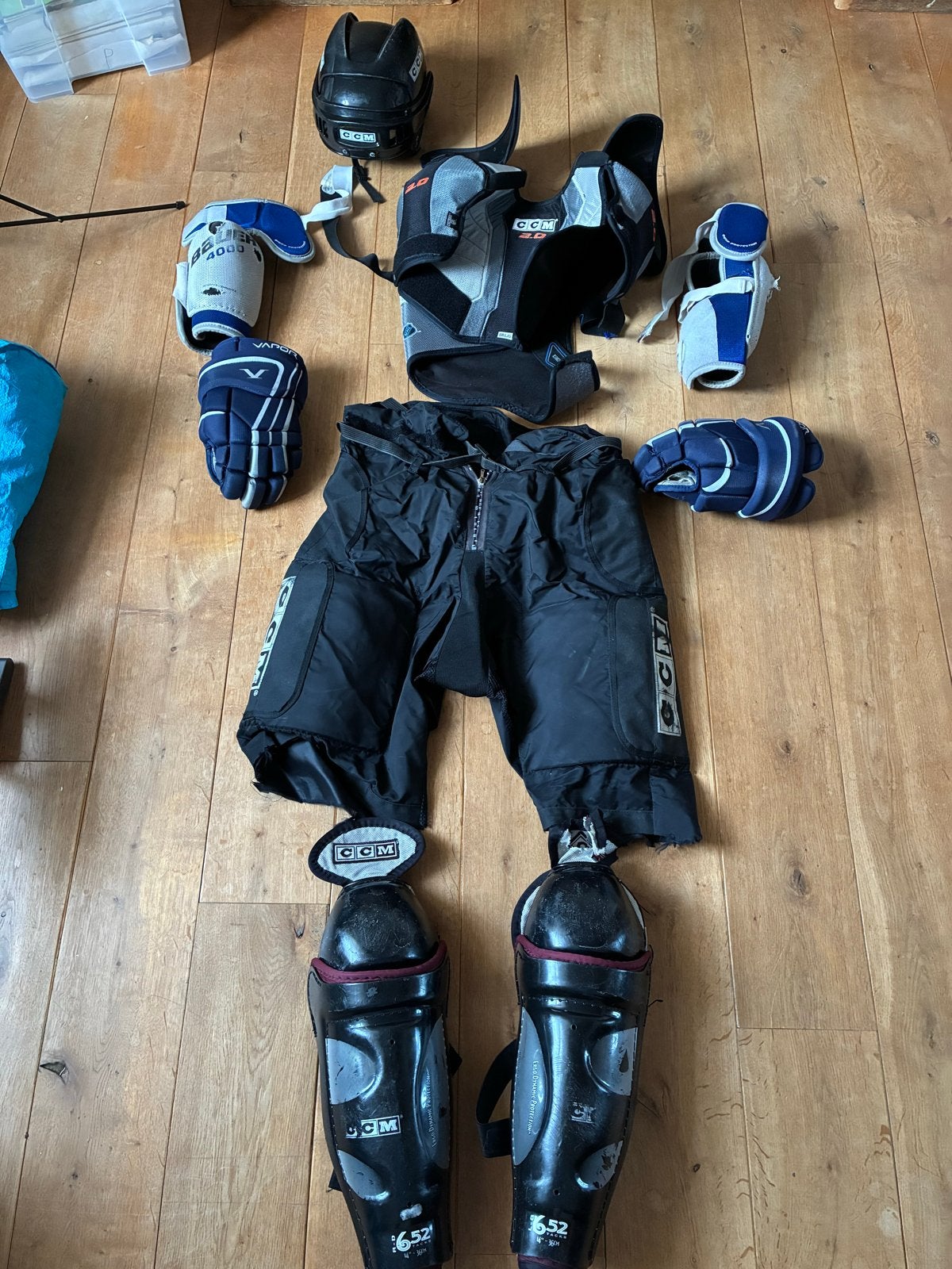 Complete ijshockeyuitrusting - CCM, Bauer, Vapor, Ophalen, Gebruikt